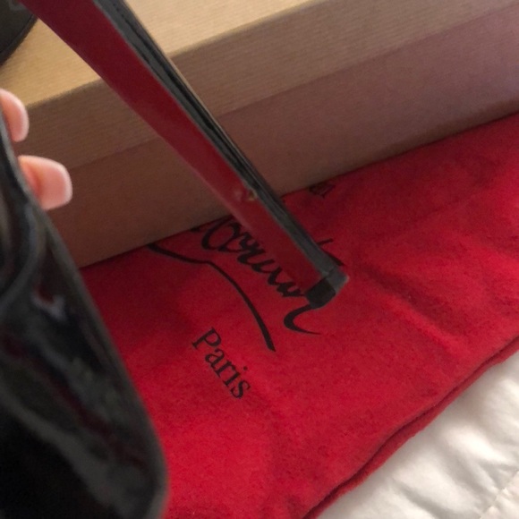 Black calf Patent leather Christian louboutin - Picture 8 of 8